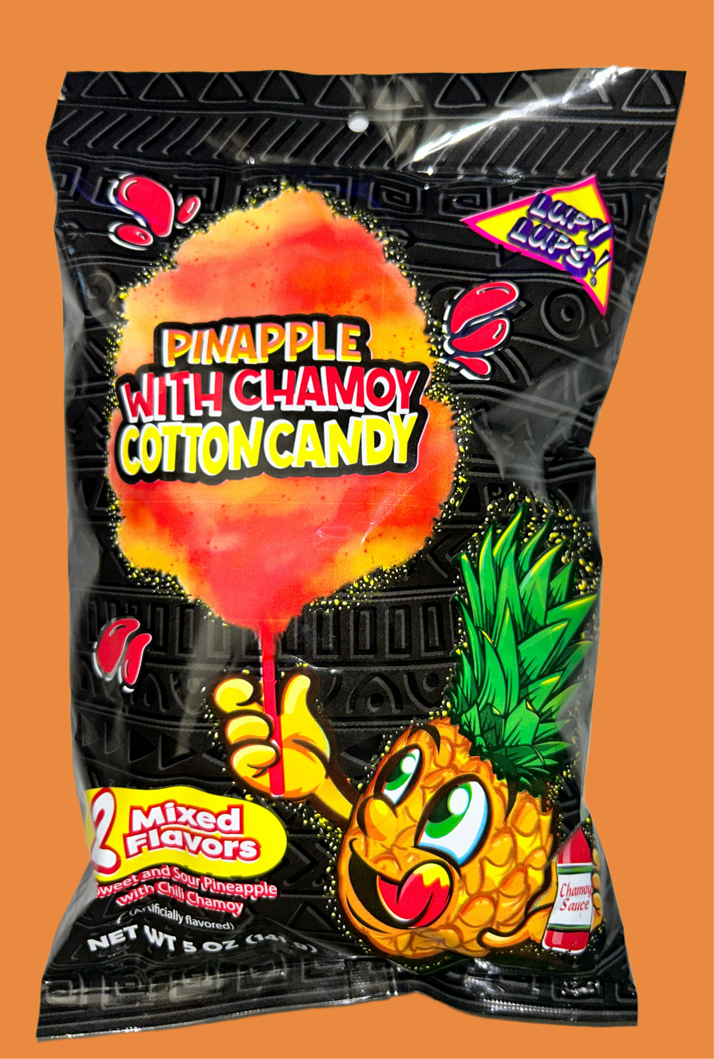 Sweet N Tangy Cotton Candy Pineapple or Pickle with Chamoy Flavor (New)