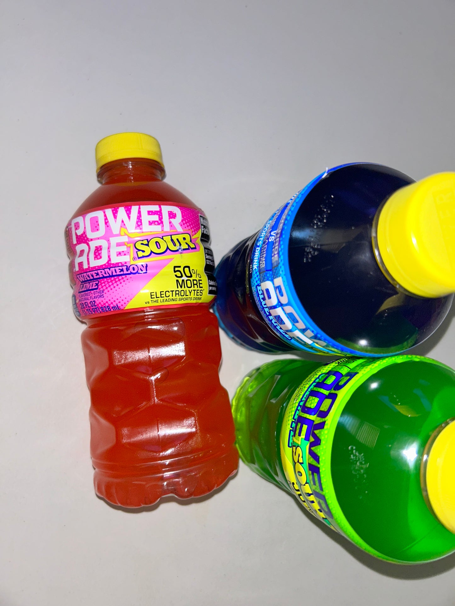 Powerade Green Apple Sour Flavor with Electrolytes