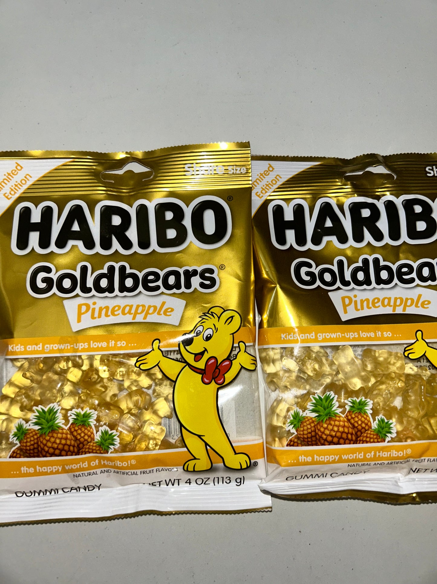 Haribo Goldbears Limited Edition Pineapple Share Pak