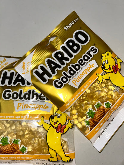 Haribo Goldbears Limited Edition Pineapple Share Pak