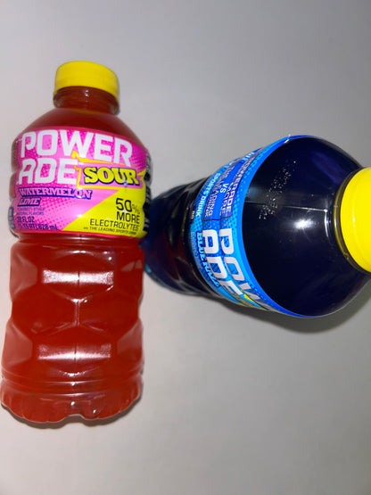 Powerade Blue Raspberry Sour Flavor with Electrolytes