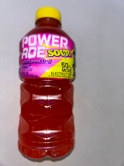 Powerade Watermelon Lime Sour Flavor with Electrolytes