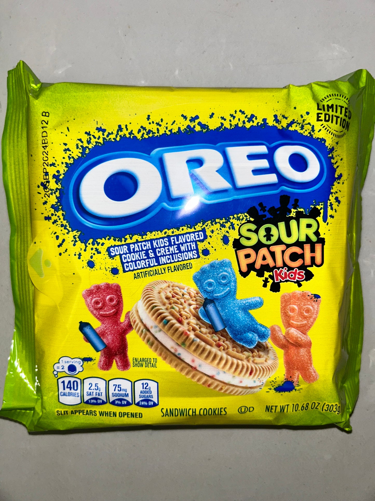 Limited Edition Sour Patch Kids OREOS