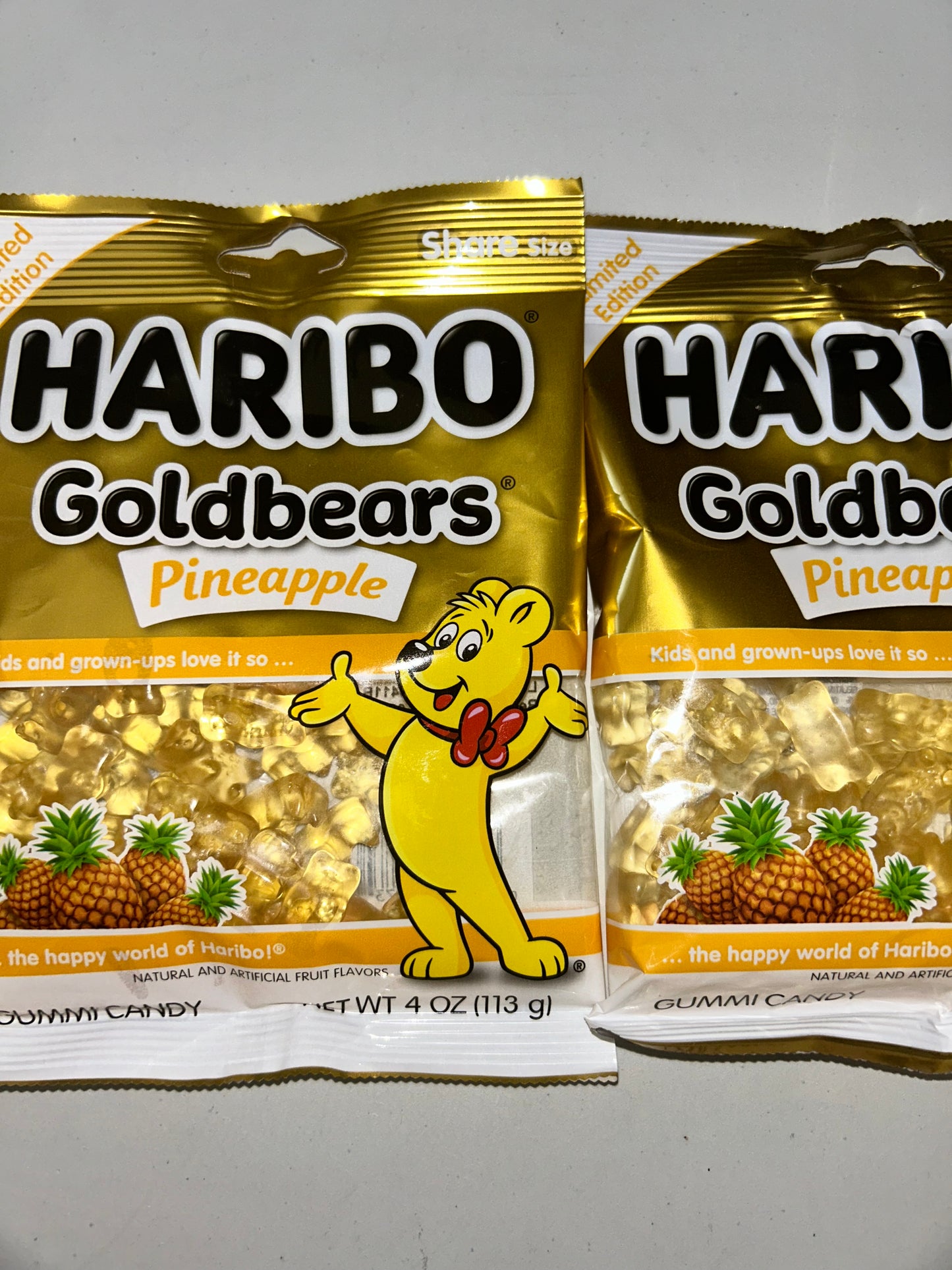 Haribo Goldbears Limited Edition Pineapple Share Pak