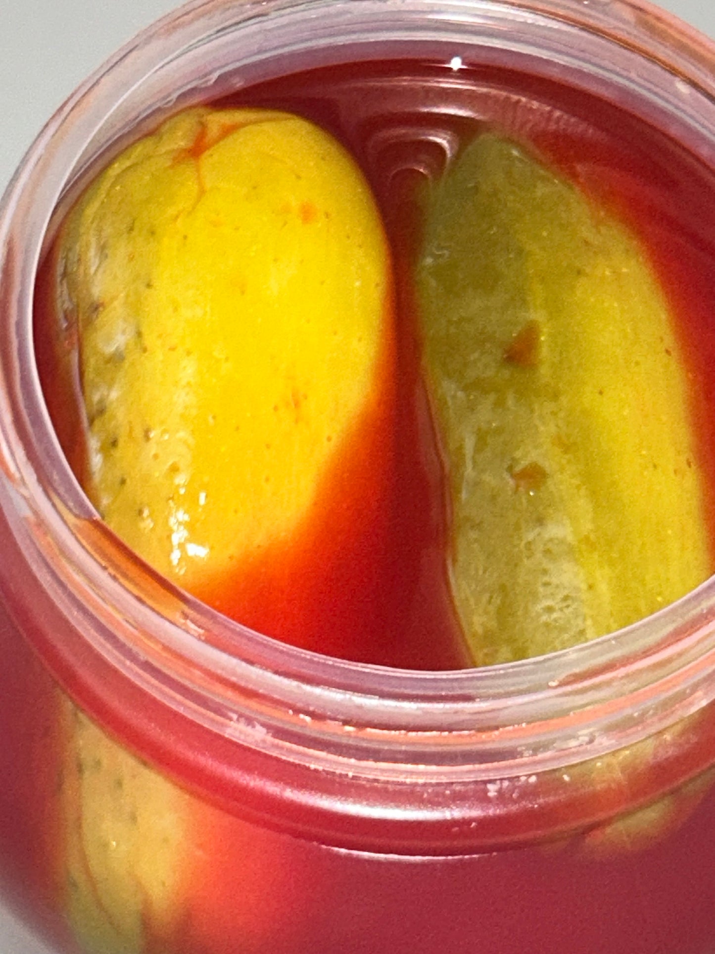 Jumbo Tropical Punch Kool-Aid Pickles