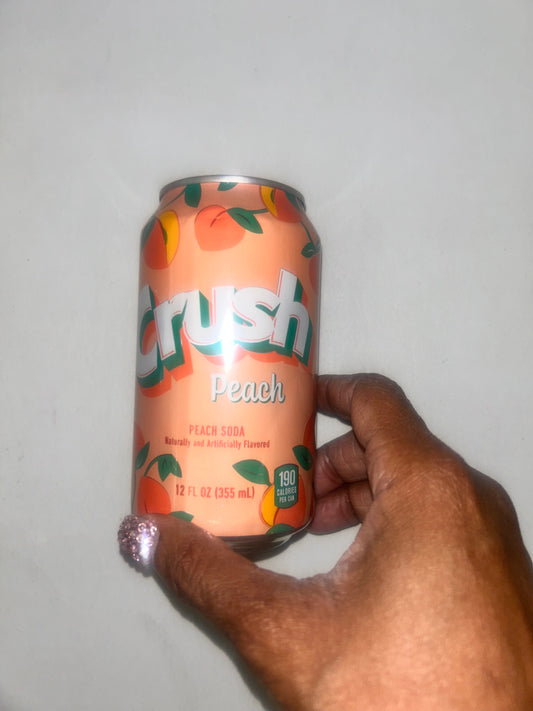 Crush Peach Soda Pop