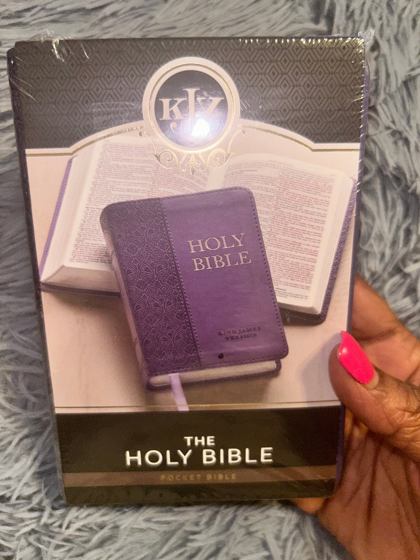 KJV The Holy Bible (Pocket Bible) Purple