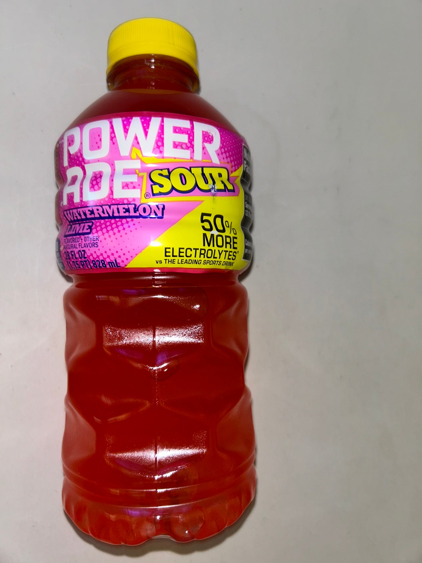 Powerade Watermelon Lime Sour Flavor with Electrolytes