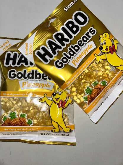 Haribo Goldbears Limited Edition Pineapple Share Pak