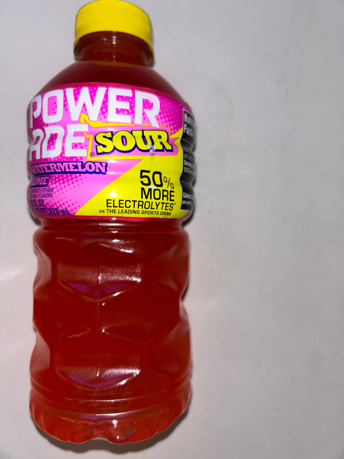 Powerade Watermelon Lime Sour Flavor with Electrolytes