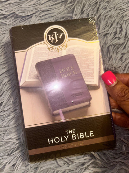 KJV The Holy Bible (Pocket Bible) Purple