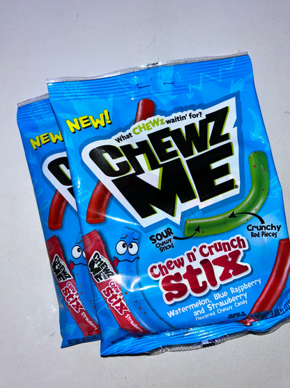 New “What Chewz Waiting for?” Chewz me Chew n’ Crunchy Stix Candy! (Add-On)