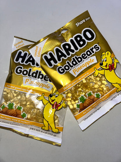 Haribo Goldbears Limited Edition Pineapple Share Pak