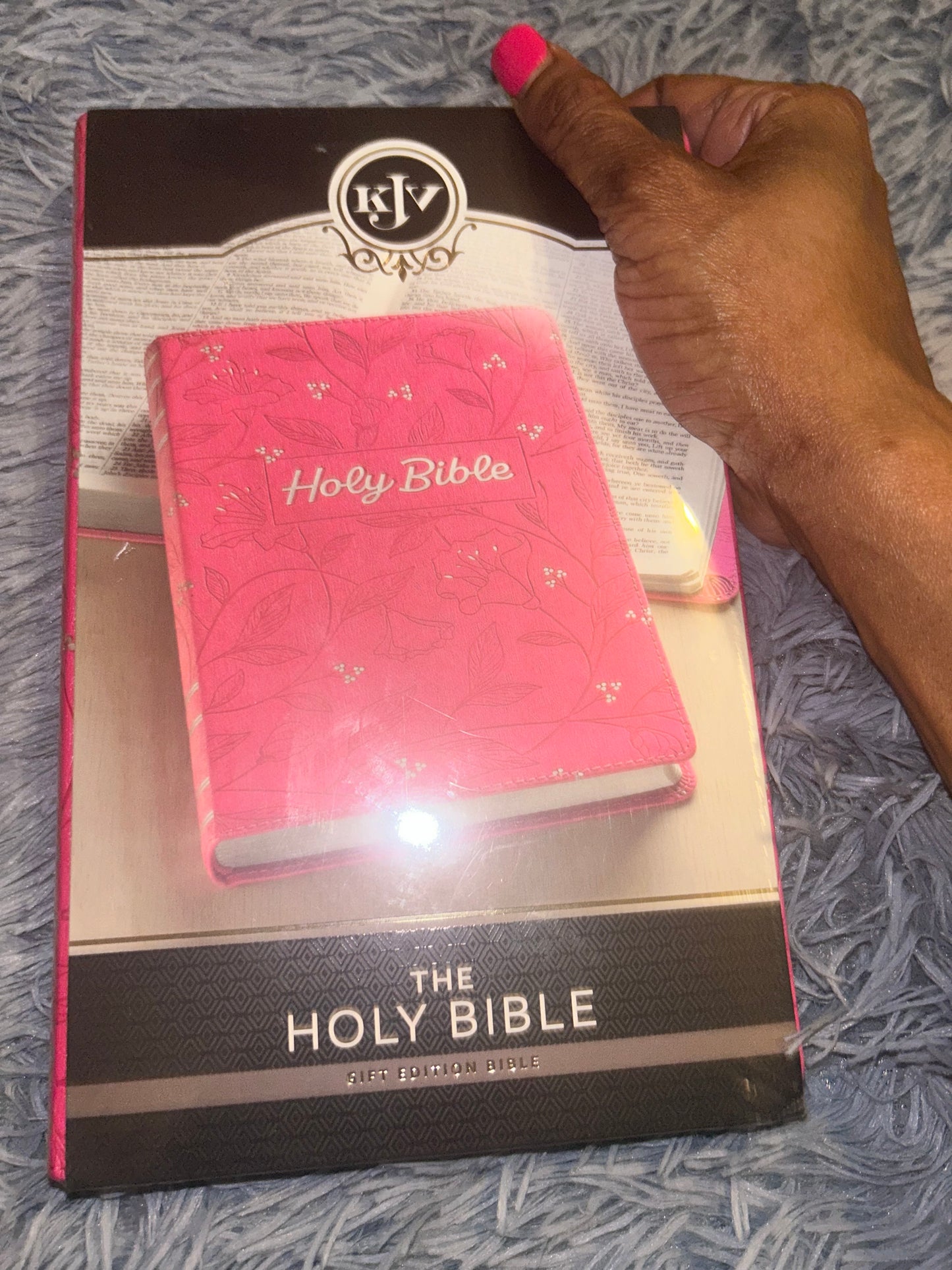 KJV The Holy Bible Pink (Gift Edition Bible)