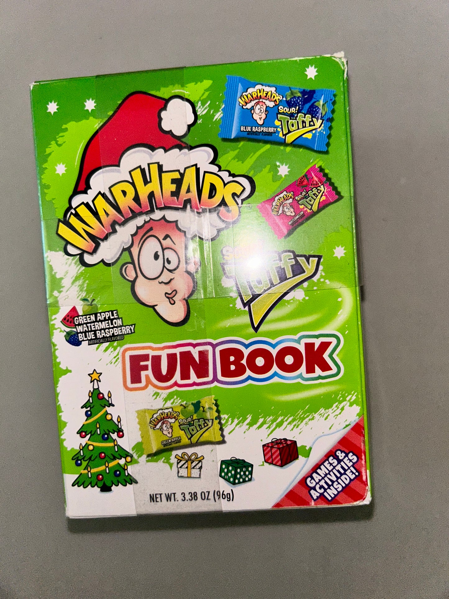 Warheads Funbook Christmas Stocking Stuffers!