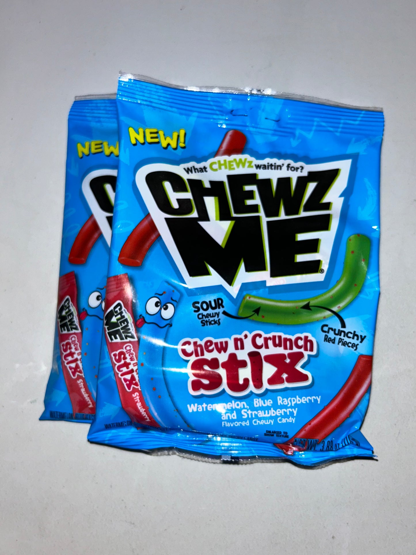 New “What Chewz Waiting for?” Chewz me Chew n’ Crunchy Stix Candy! (Add-On)