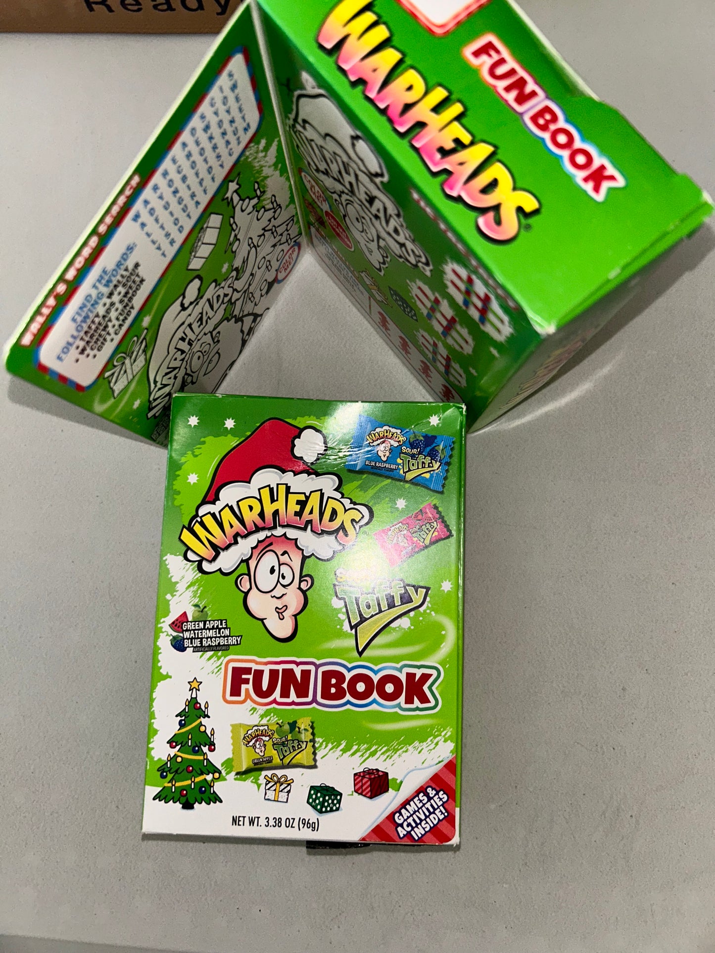 Warheads Funbook Christmas Stocking Stuffers!