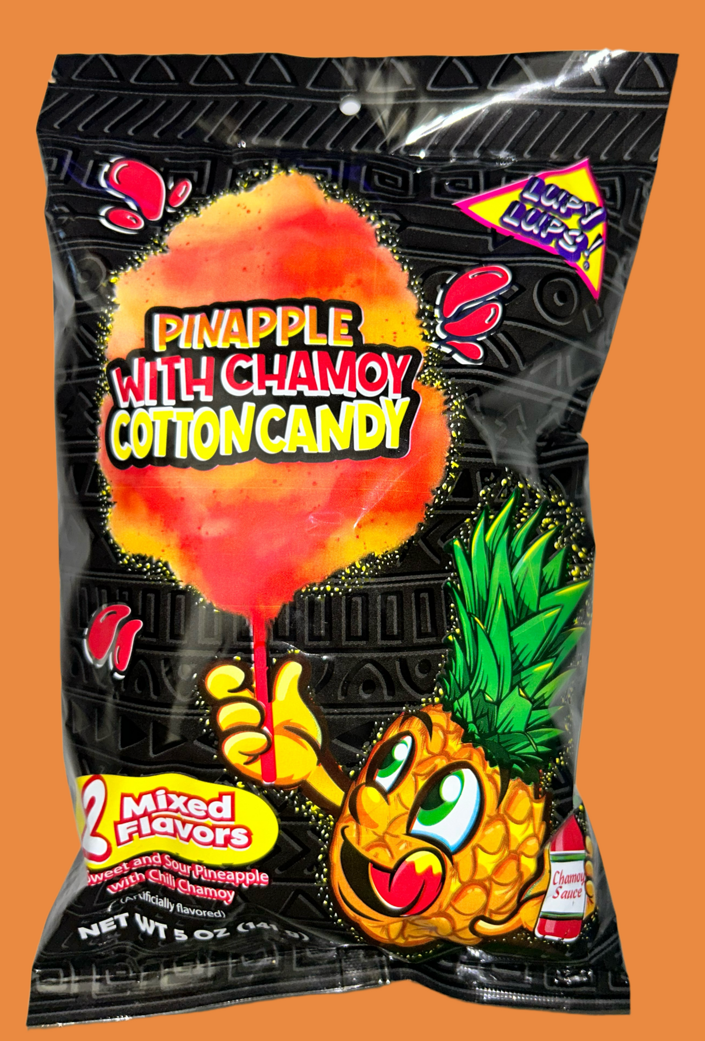 Sweet N Tangy Cotton Candy Pineapple or Pickle with Chamoy Flavor (New)