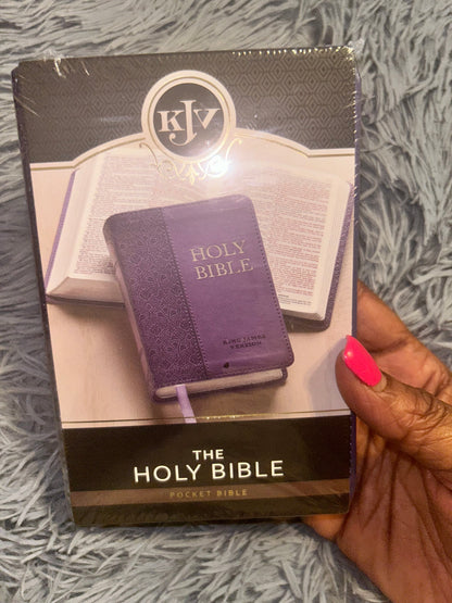 KJV The Holy Bible (Pocket Bible) Purple