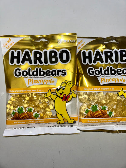 Haribo Goldbears Limited Edition Pineapple Share Pak