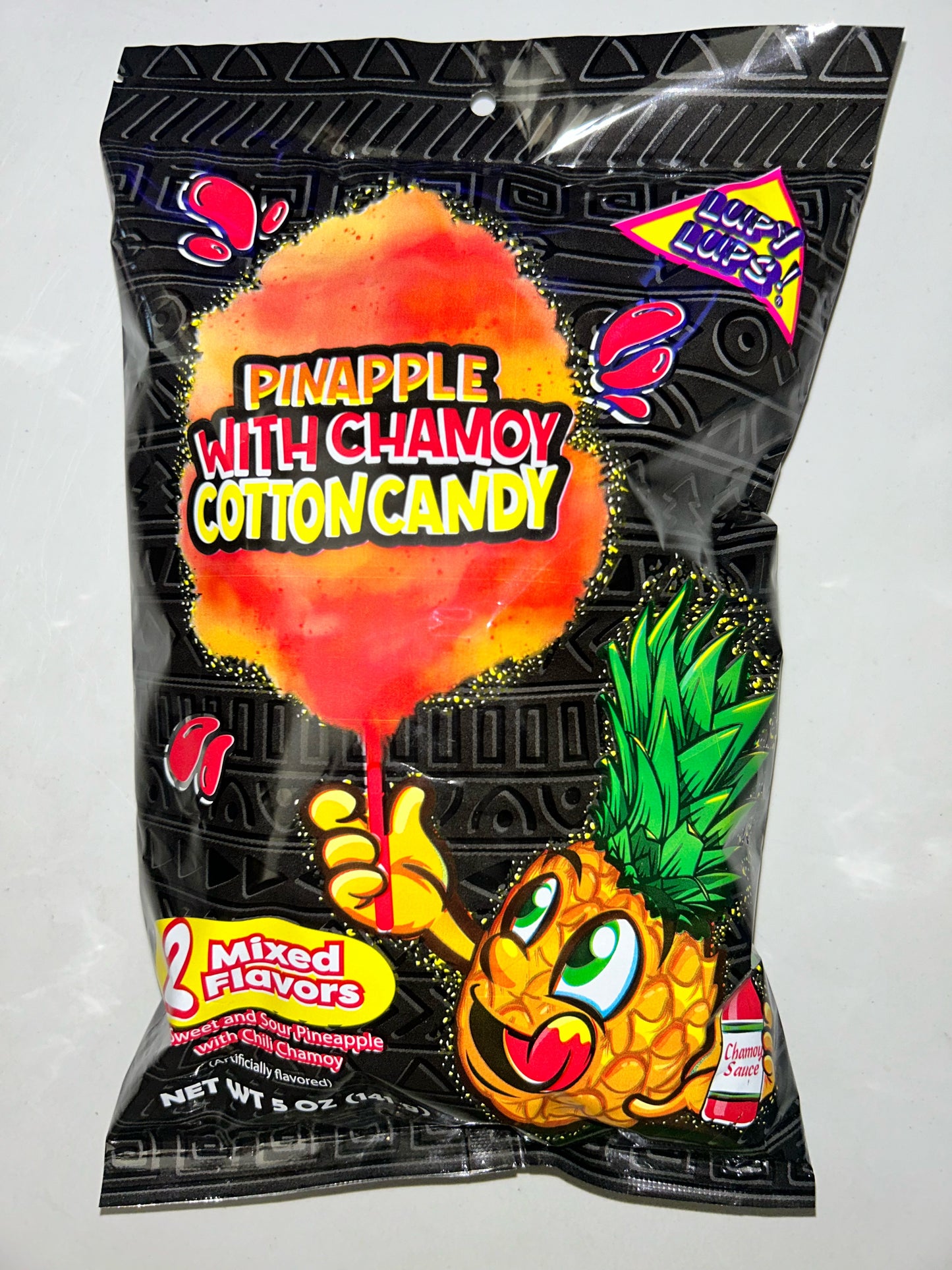 Sweet N Tangy Cotton Candy Pineapple or Pickle with Chamoy Flavor (New)