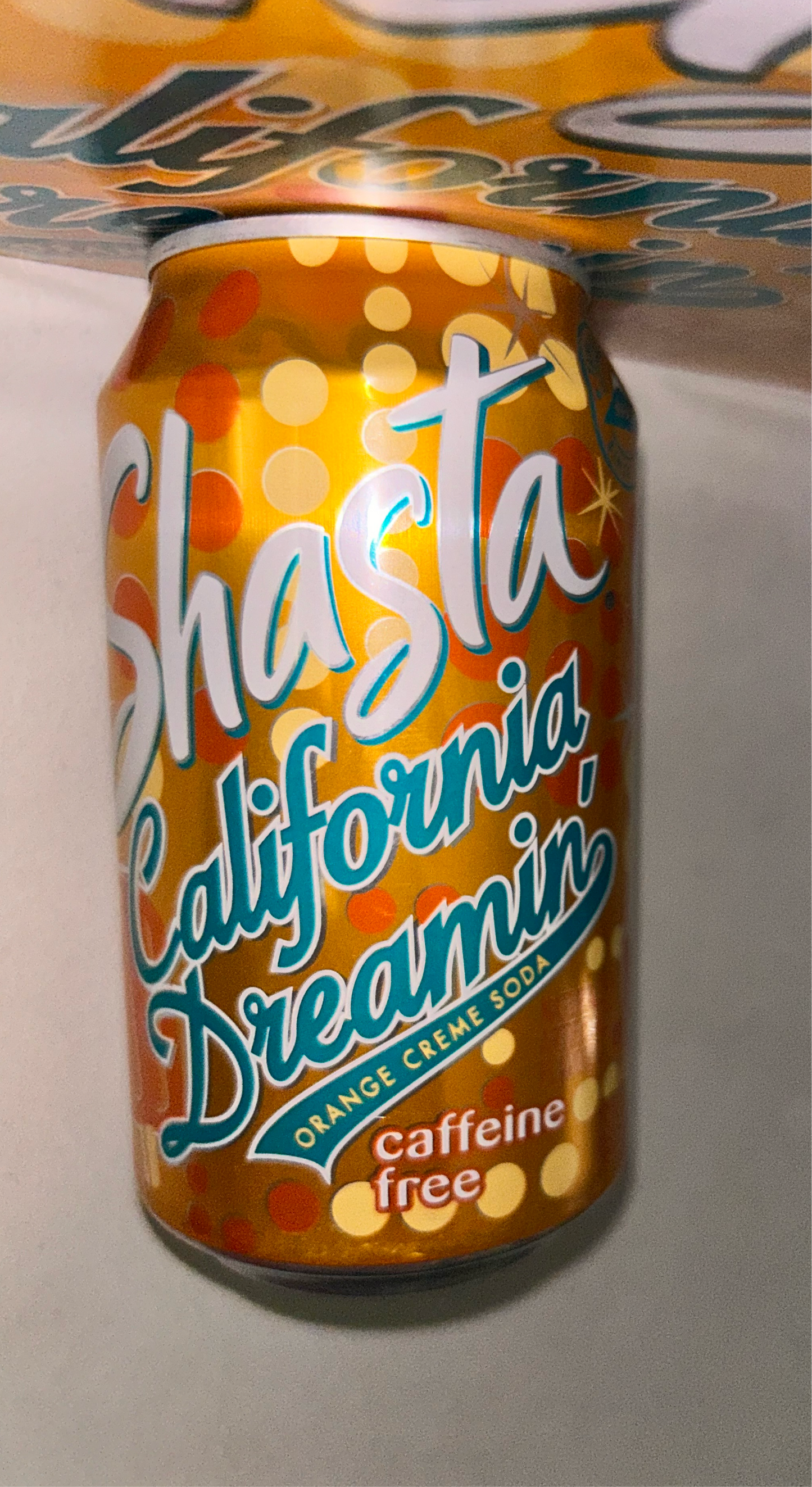 Shasta Orange Cream Pop or Pineapple Pop Nostalgic Drinks