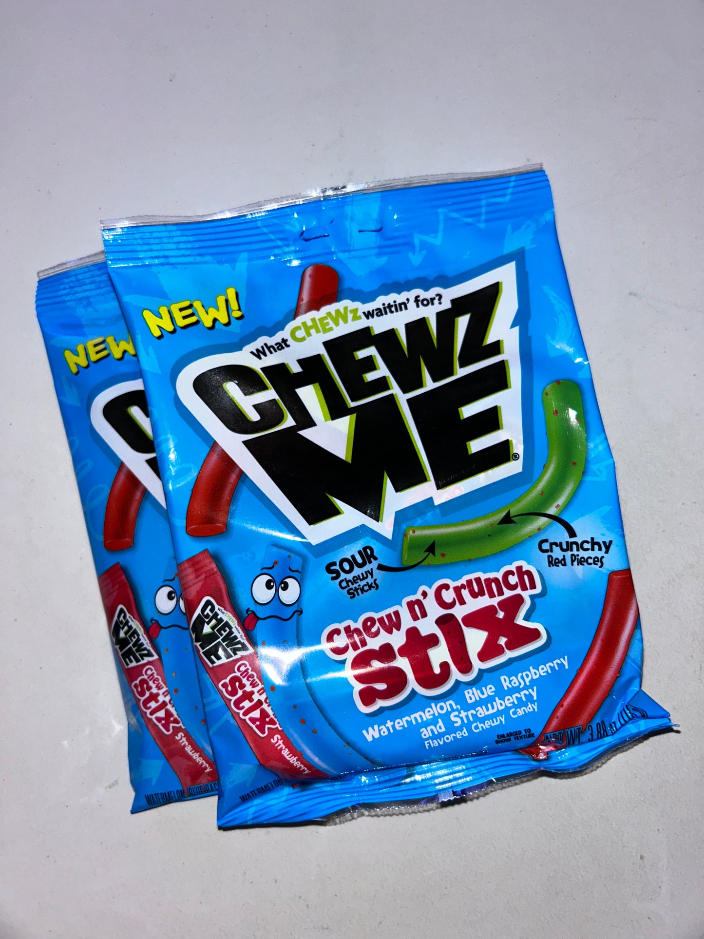 New “What Chewz Waiting for?” Chewz me Chew n’ Crunchy Stix Candy! (Add-On)