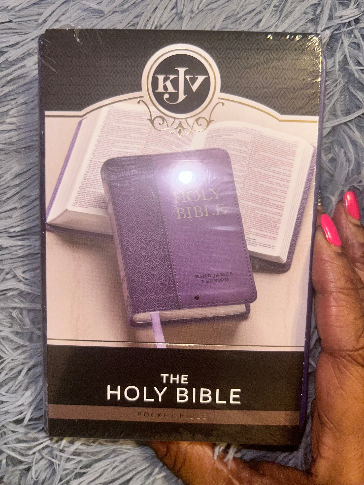 KJV The Holy Bible (Pocket Bible) Purple