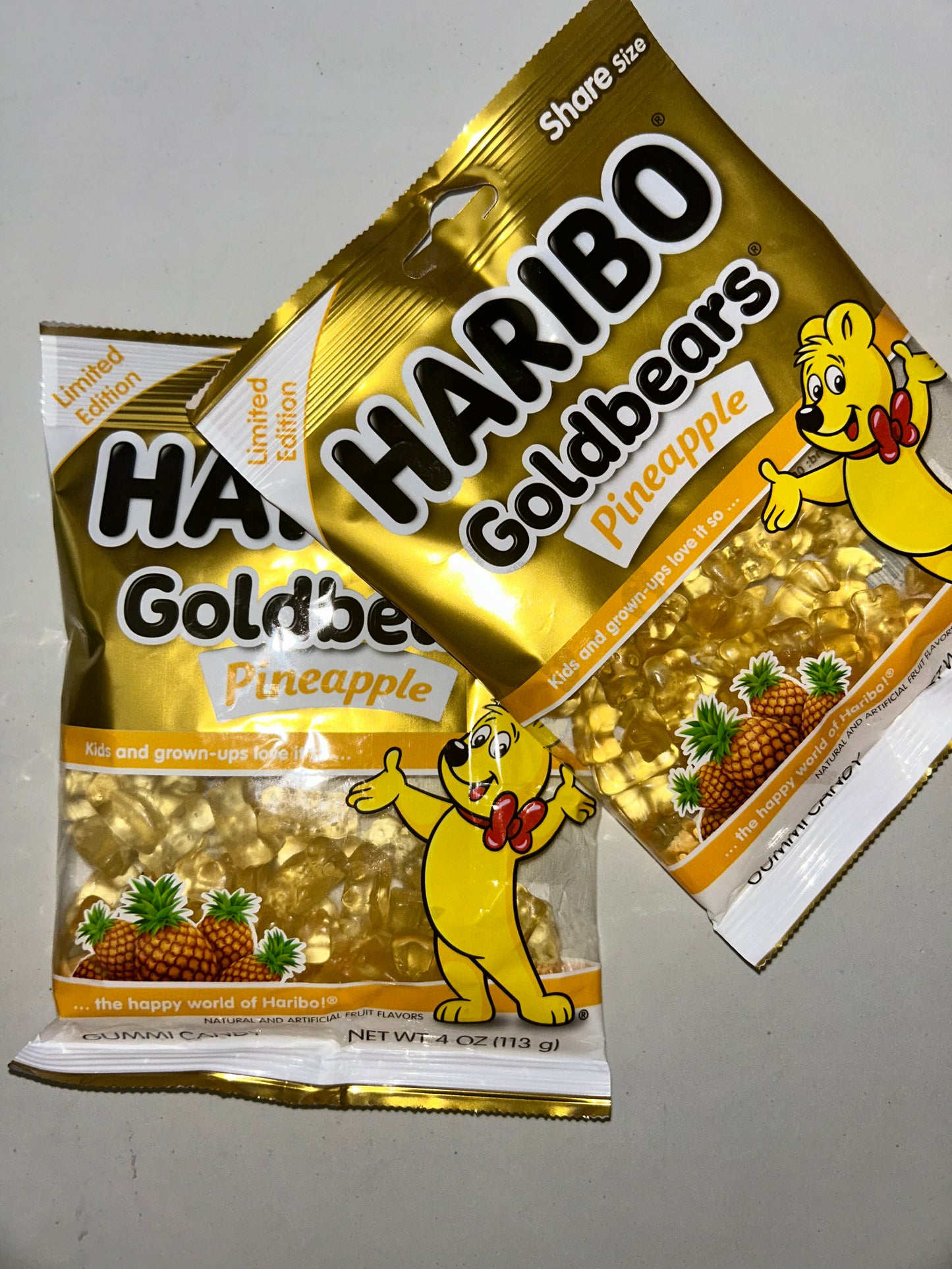 Haribo Goldbears Limited Edition Pineapple Share Pak