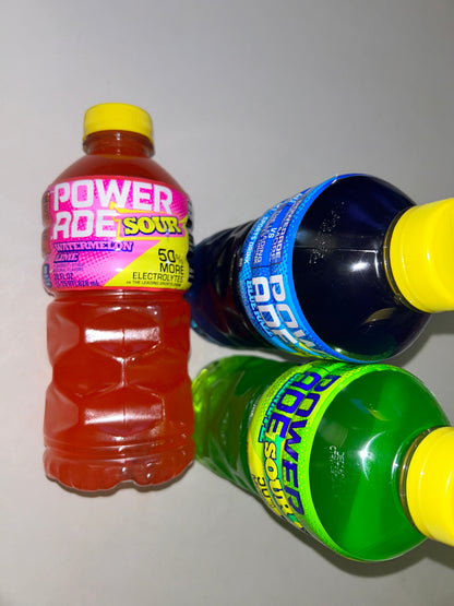 Powerade Blue Raspberry Sour Flavor with Electrolytes