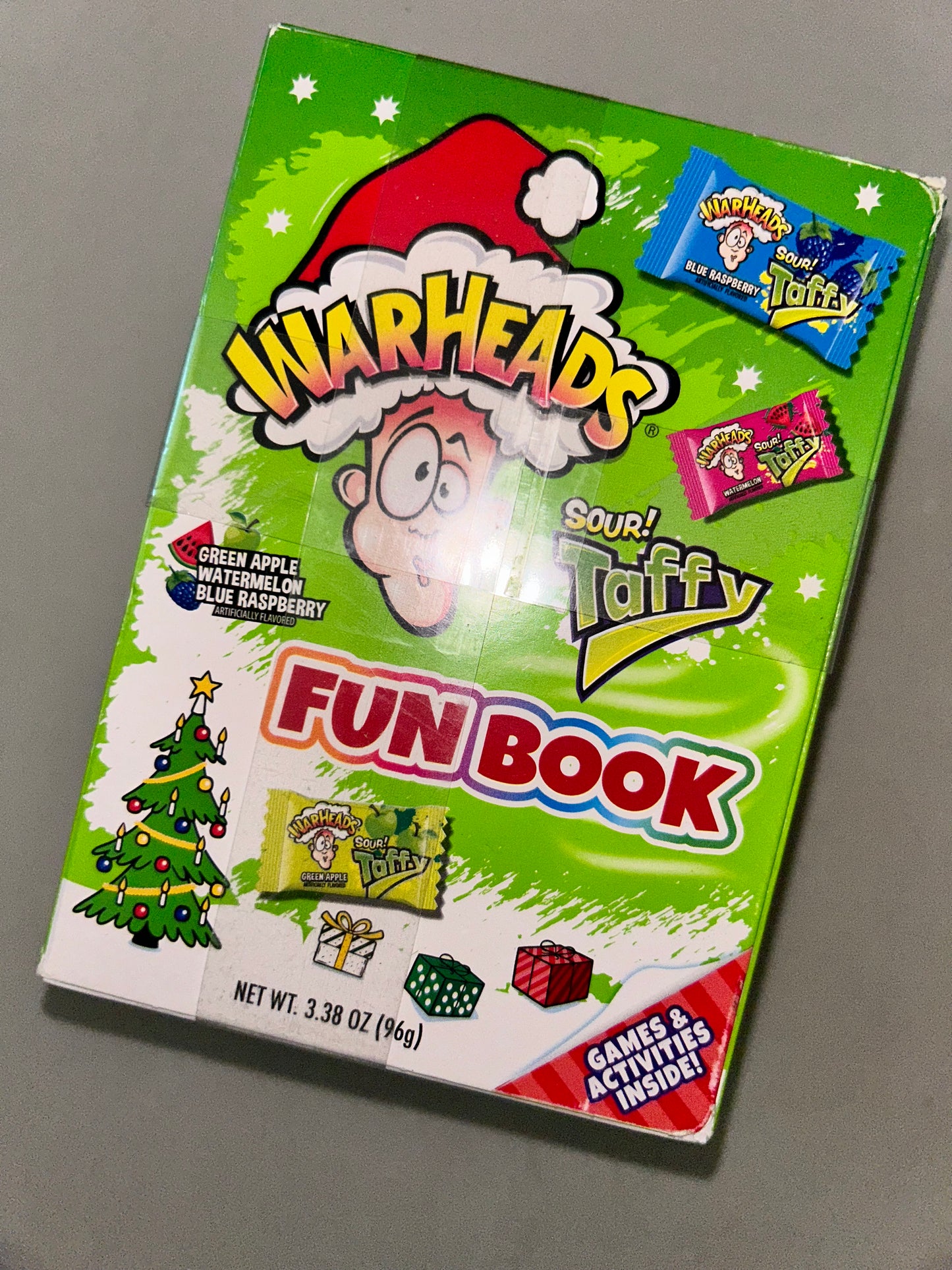 Warheads Funbook Christmas Stocking Stuffers!