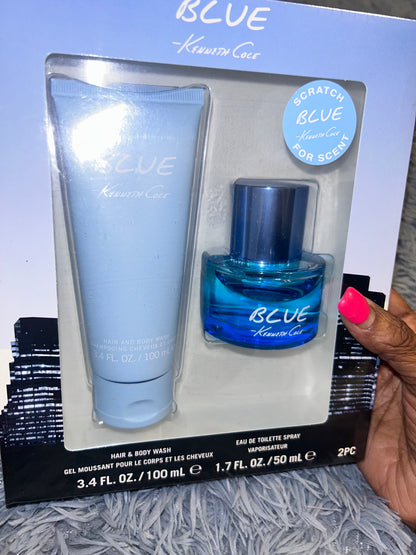 Men’s Cologne Gift Set Kenneth Cole Blue!!!