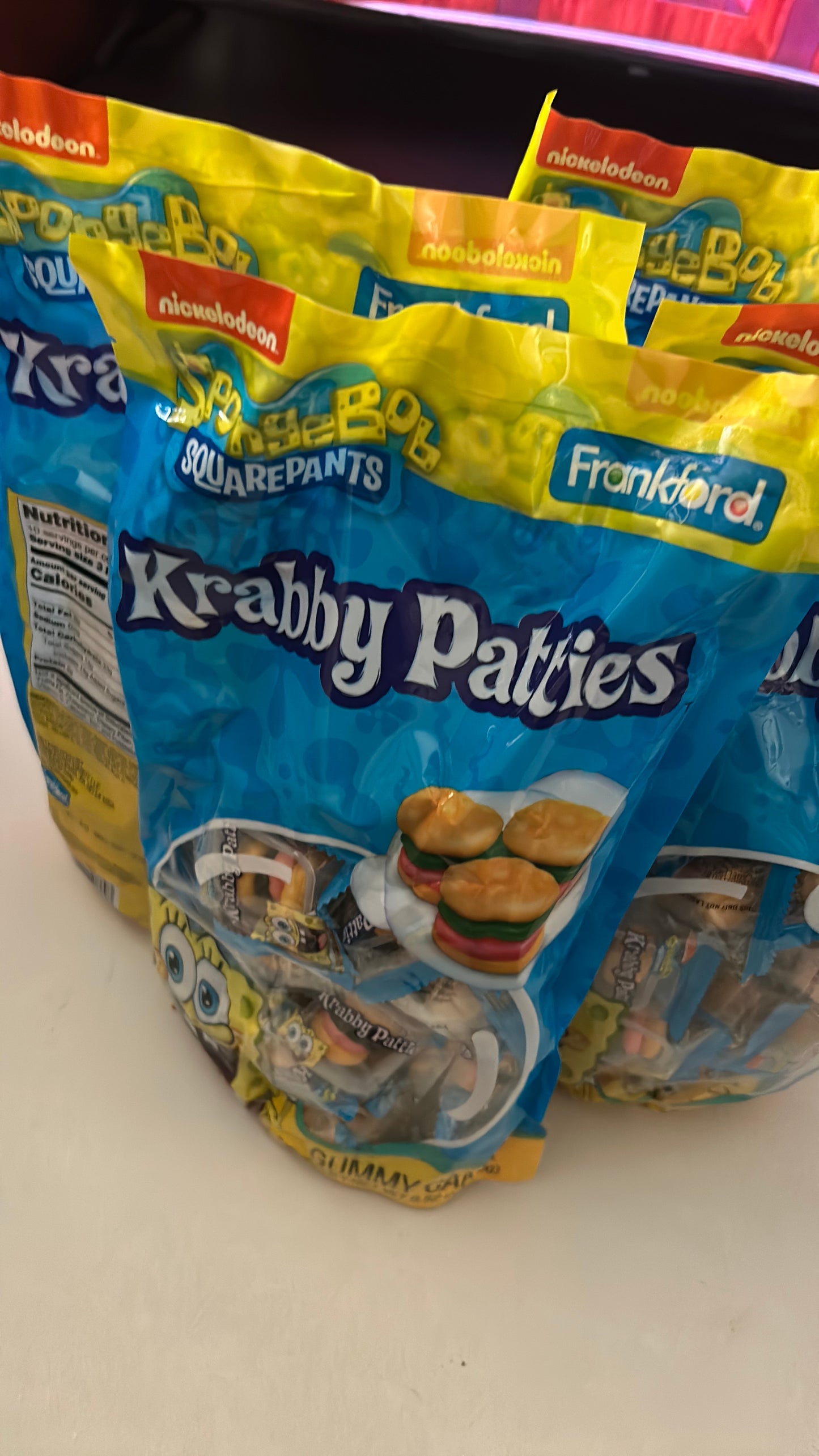 Krabby Patties Gummies Large Package