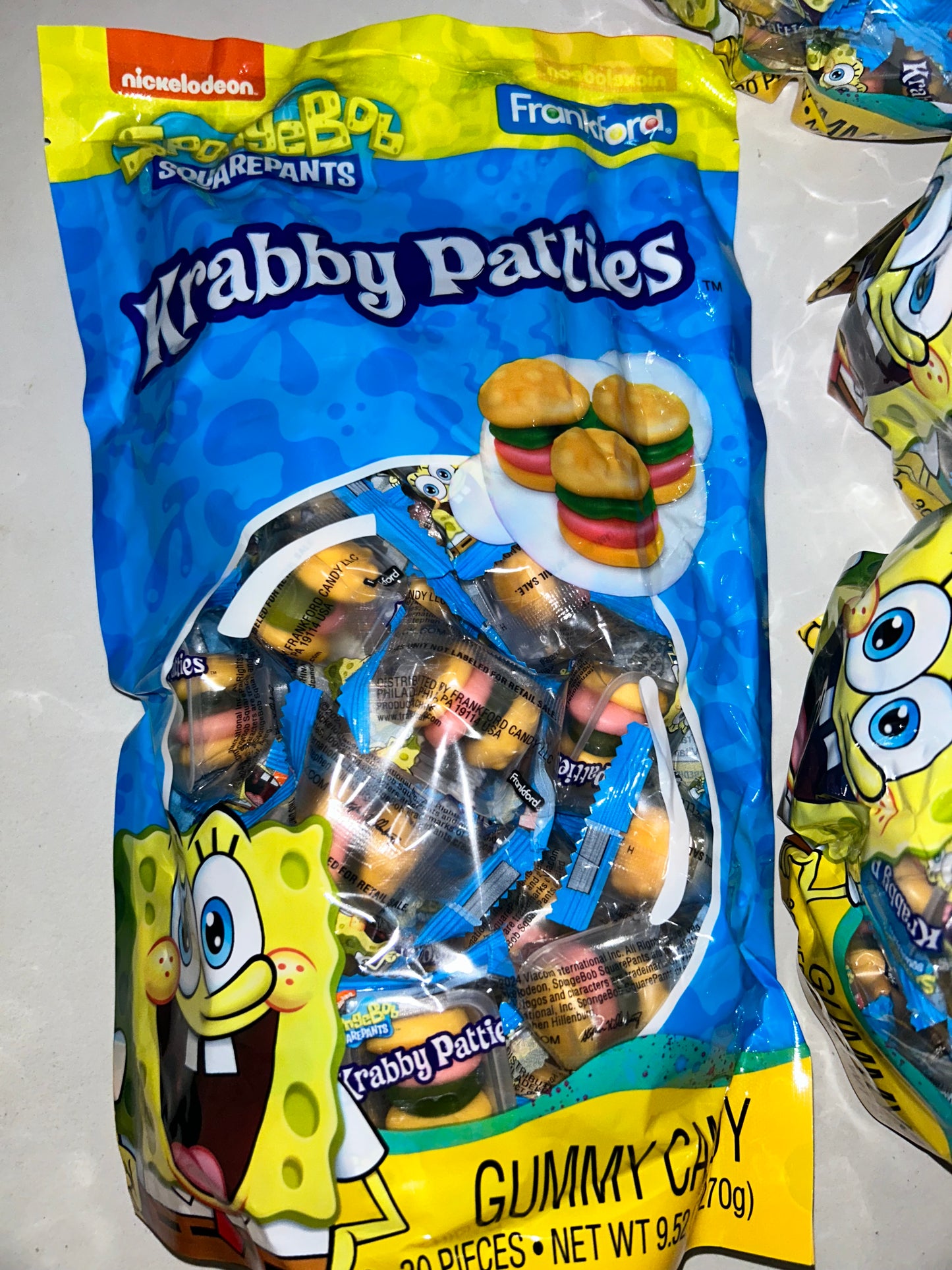 Krabby Patties Gummies Large Package