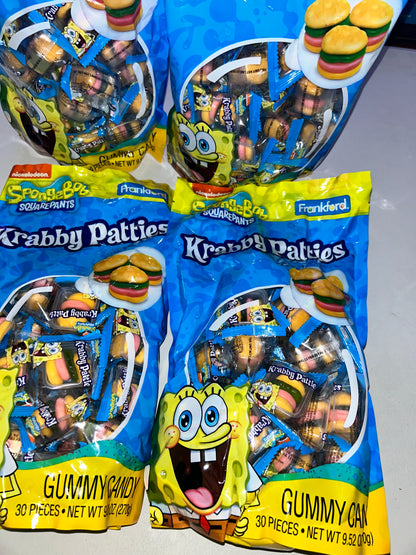 Krabby Patties Gummies Large Package