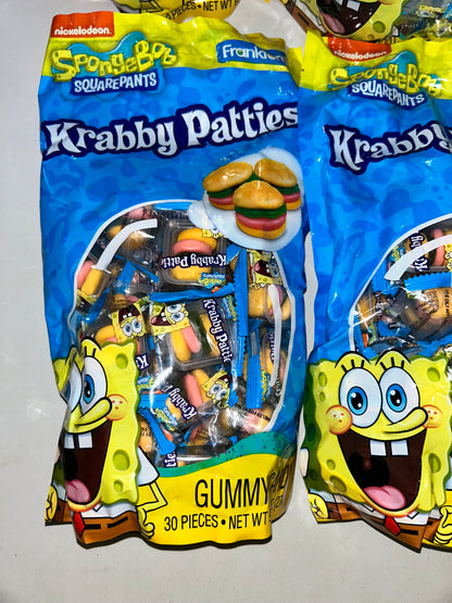 Krabby Patties Gummies Large Package