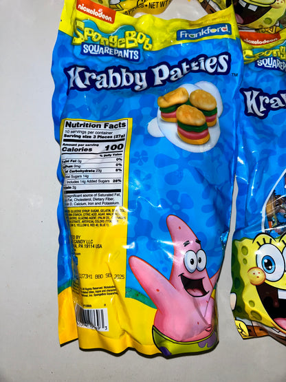 Krabby Patties Gummies Large Package