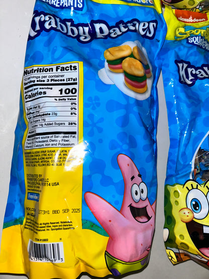 Krabby Patties Gummies Large Package